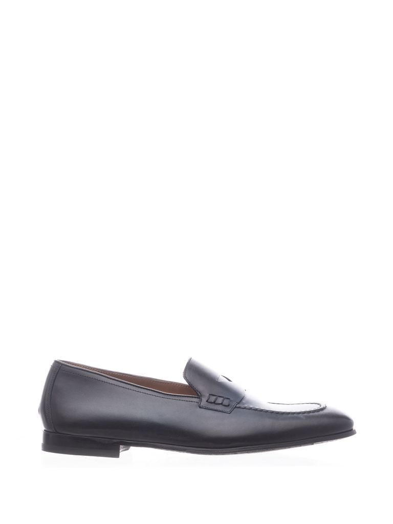 Leather Loafer With Band