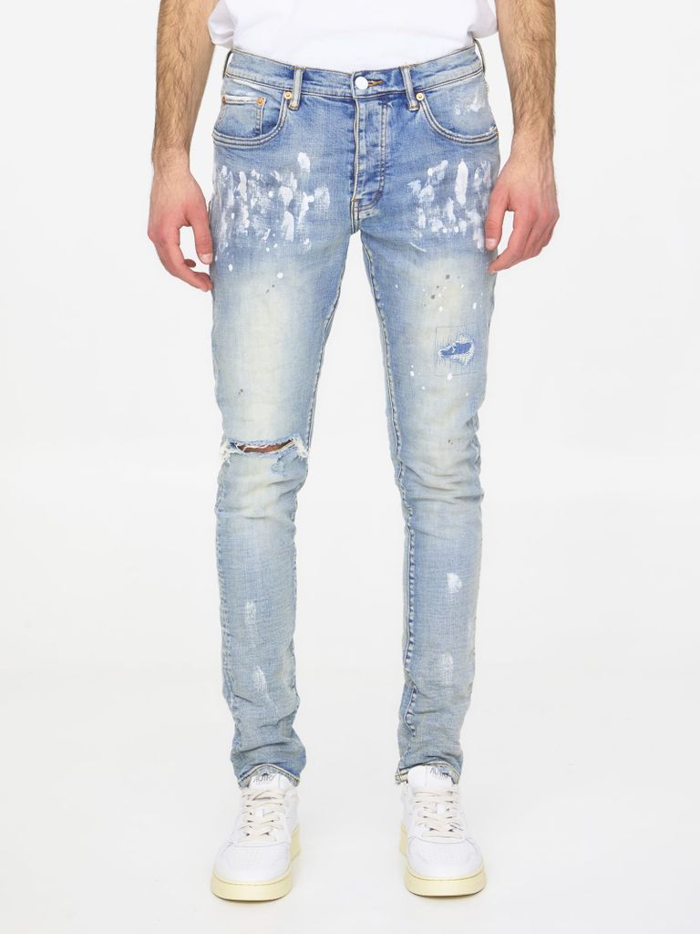 Light-Blue Denim Jeans