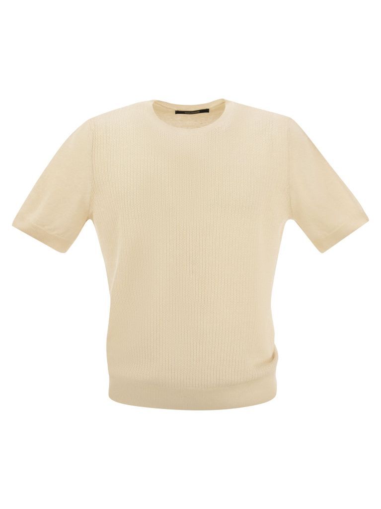 Linen And Cotton T-Shirt