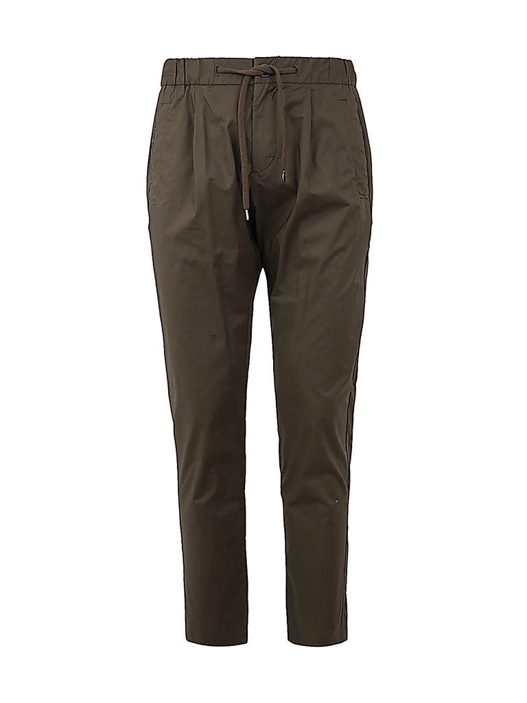 Light Cotton Stretch Trousers