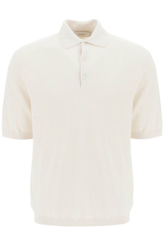 Linen And Cotton Jersey Polo