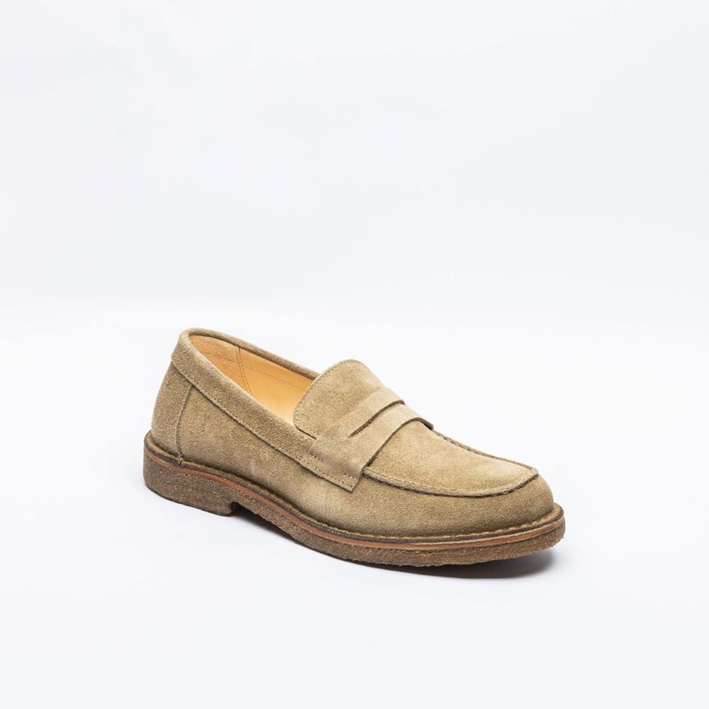 Loafer Mokaflex Military Suede