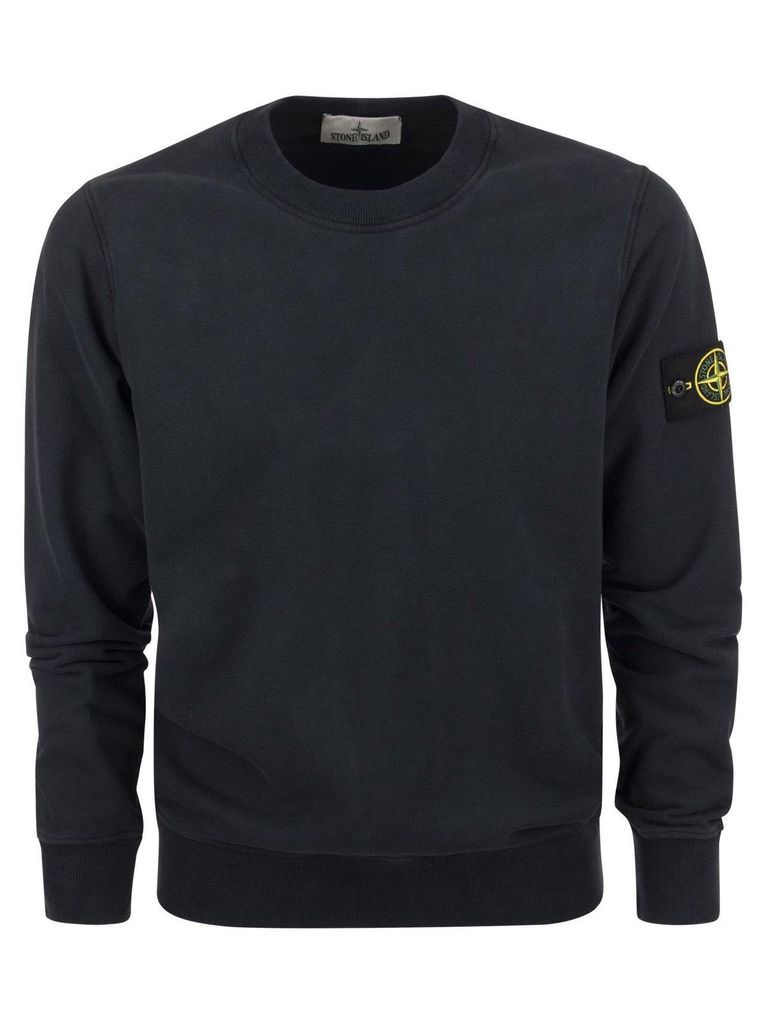 Logo Patch Crewneck Sweatshirt