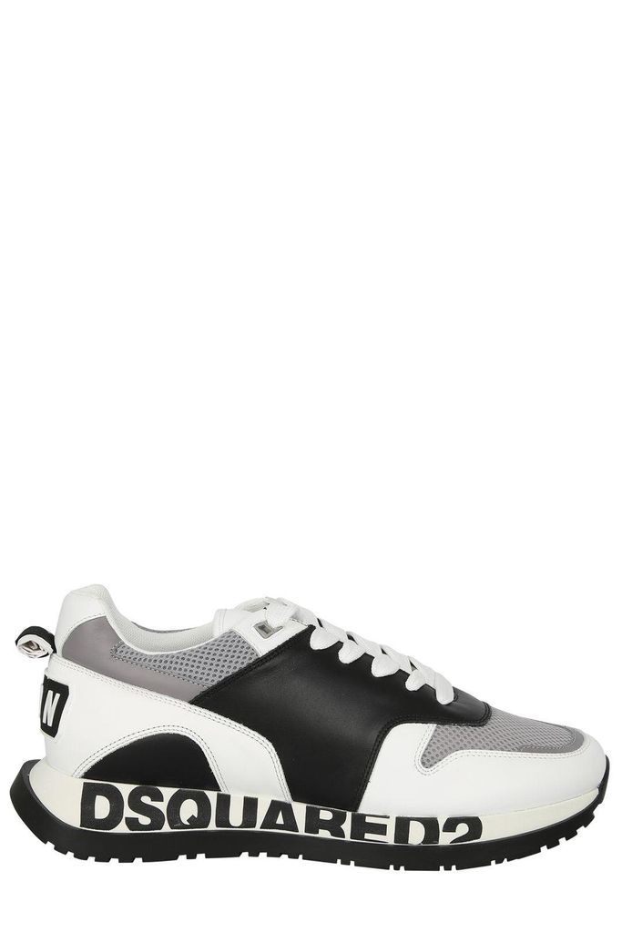 Logo Printed Lace-Up Sneakers Dsquared2
