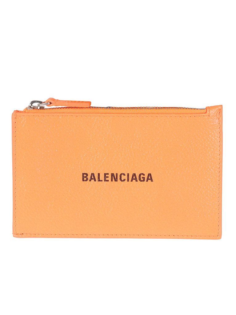 Logo Print Clutch