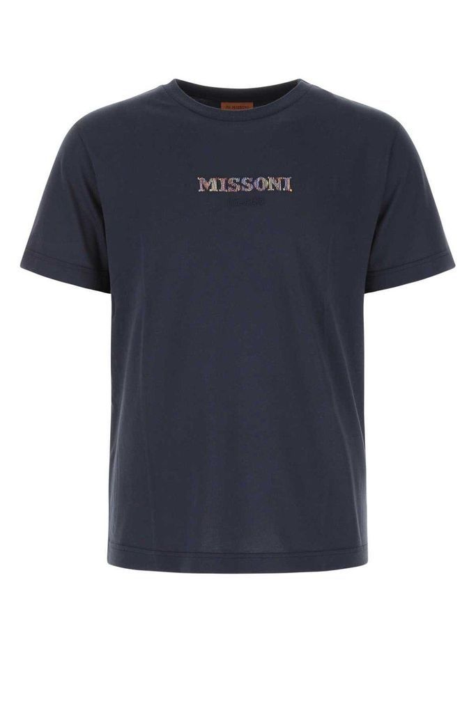 Logo-Embellished Crewneck T-Shirt Missoni