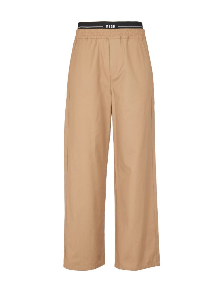 Logo Waist Trousers