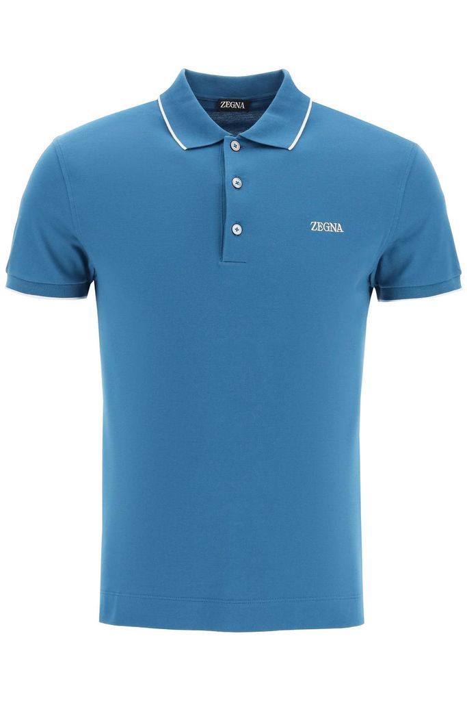 Logoed Cotton Polo Shirt