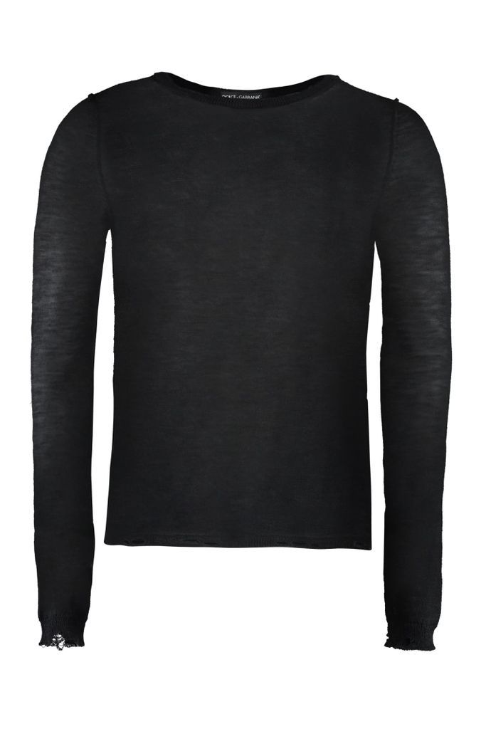 Long Sleeve Crew-Neck Sweater