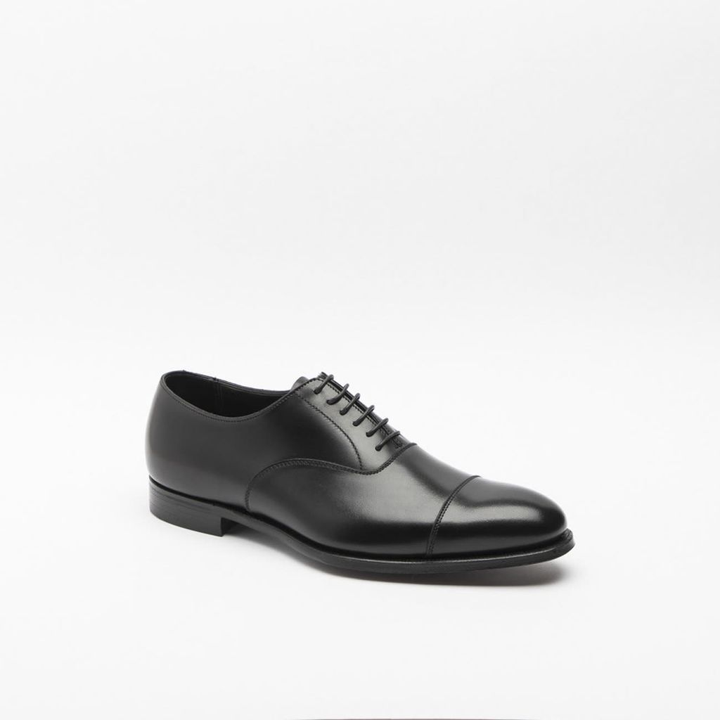 Lonsdale Black Calf Oxford Shoe