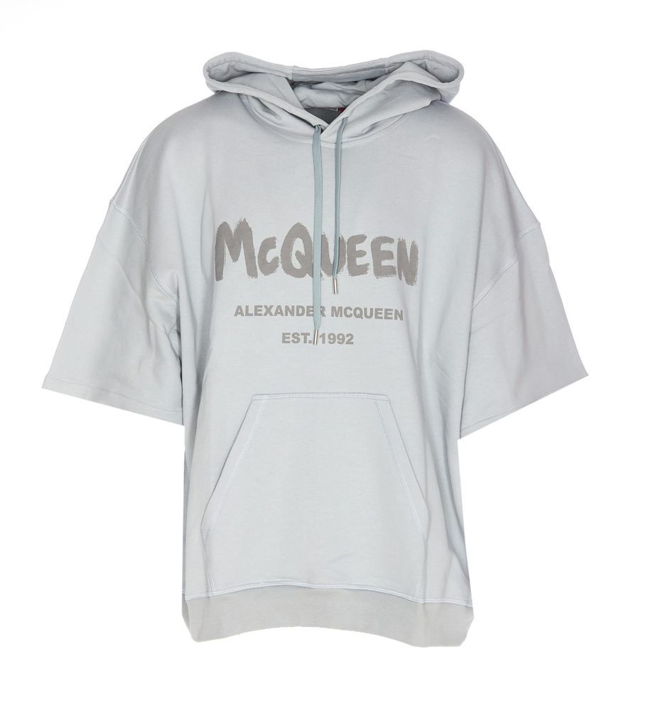 Mcqueen Graffiti Logo Hoodie T-Shirt