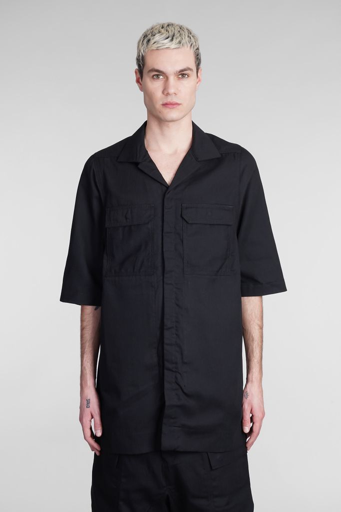 Magnum Shirt Shirt In Black Cotton