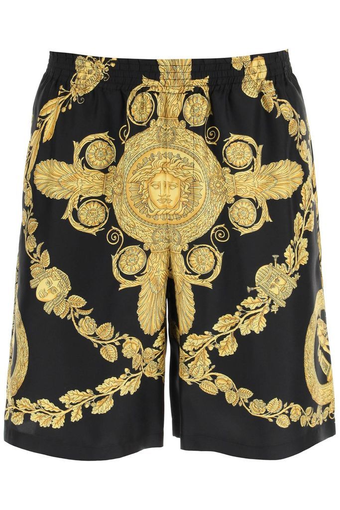 Maschera Baroque Silk Shorts