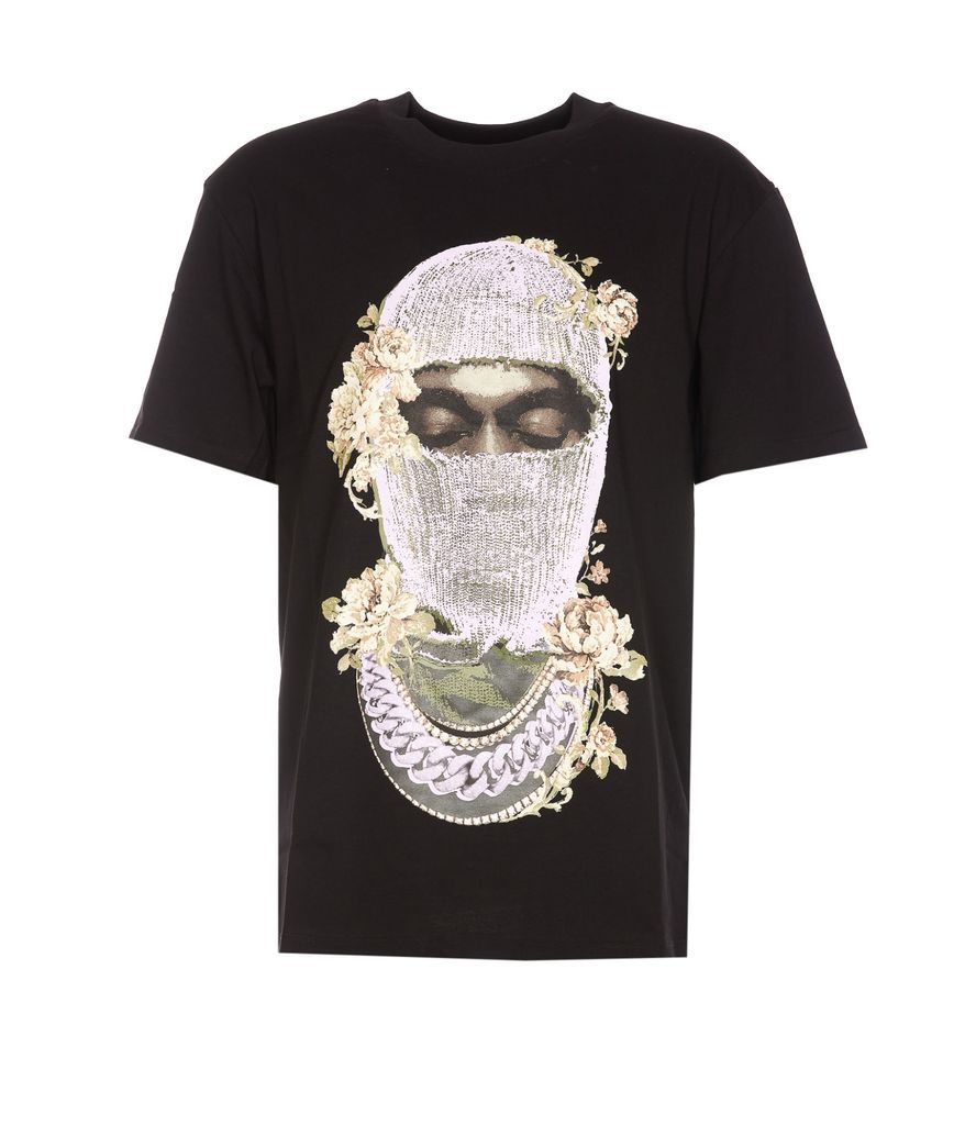Mask Roses Logo T-Shirt