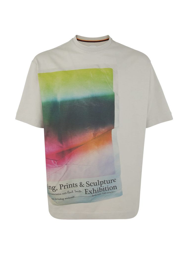 Mens Exhibition Print Tshirt