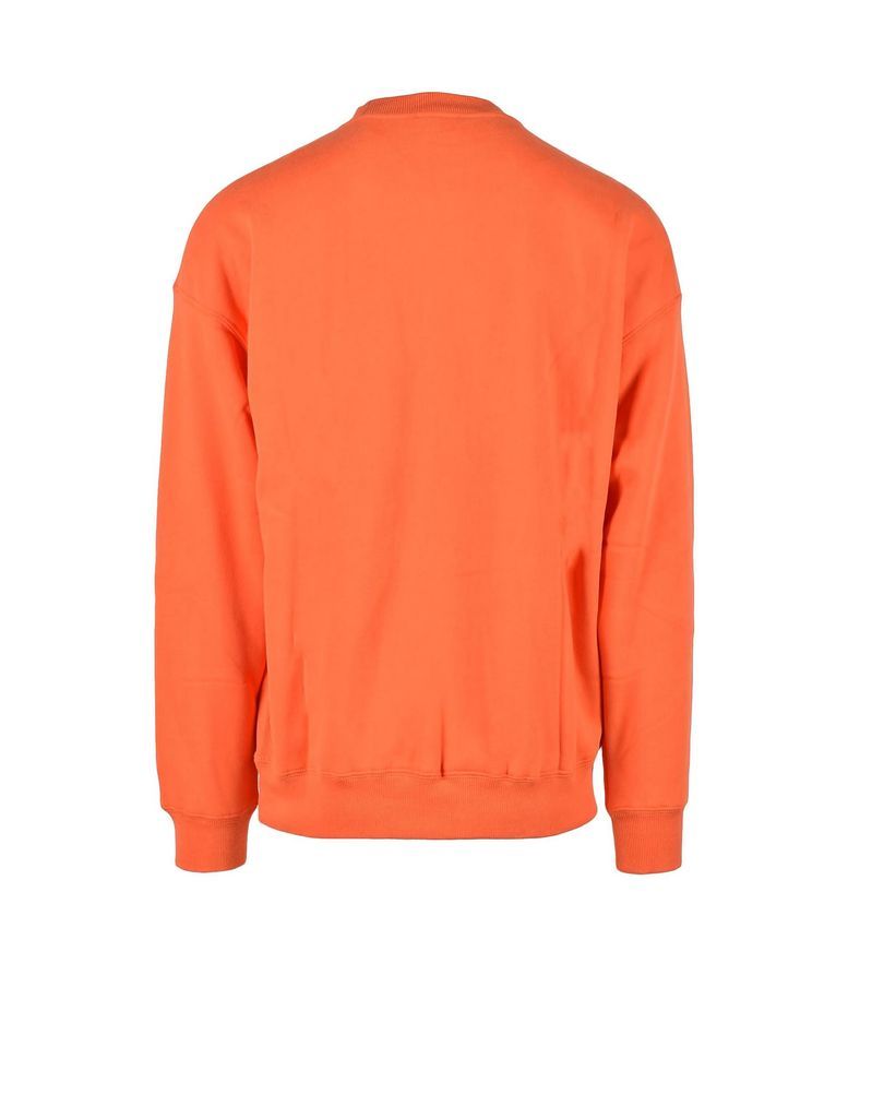 Mens Orange Sweatshirt