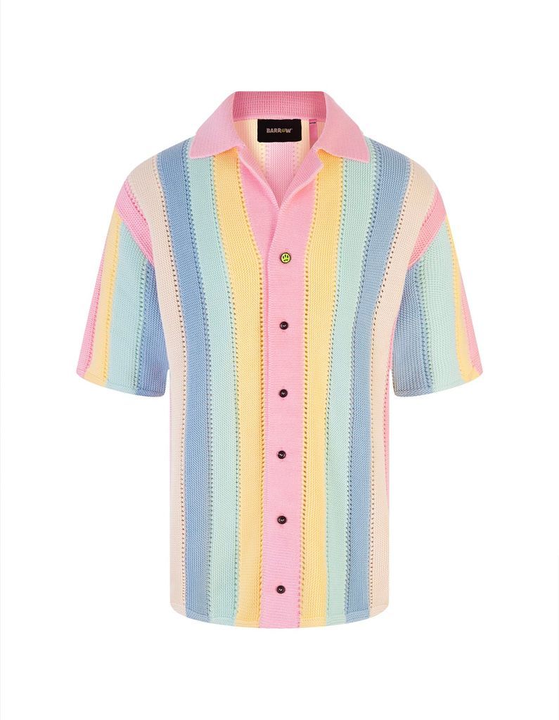 Multicolor Striped Knit Shirt