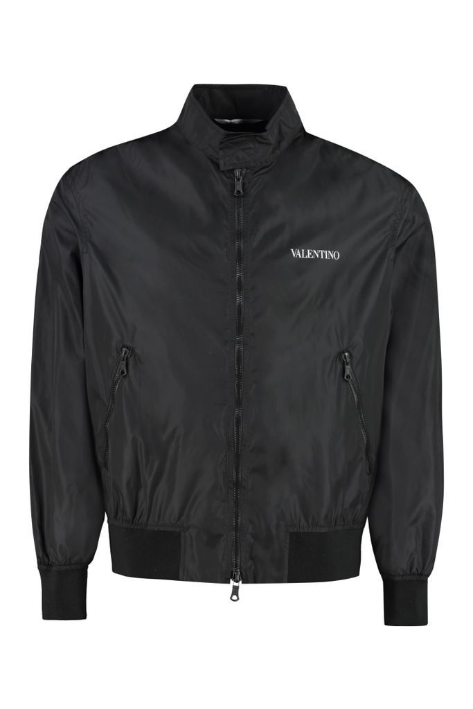 Nylon Windbreaker-Jacket