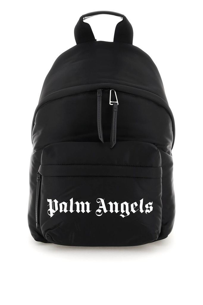 Nylon Backpack With Logo