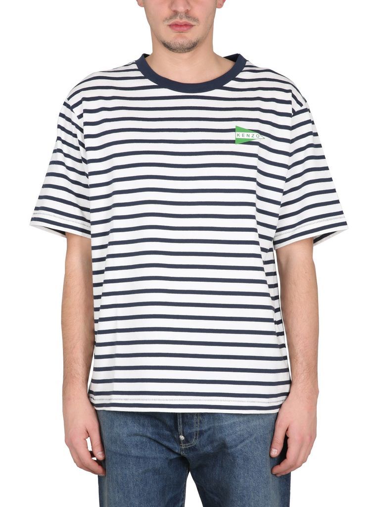Nautical Stripes Oversized T-Shirt