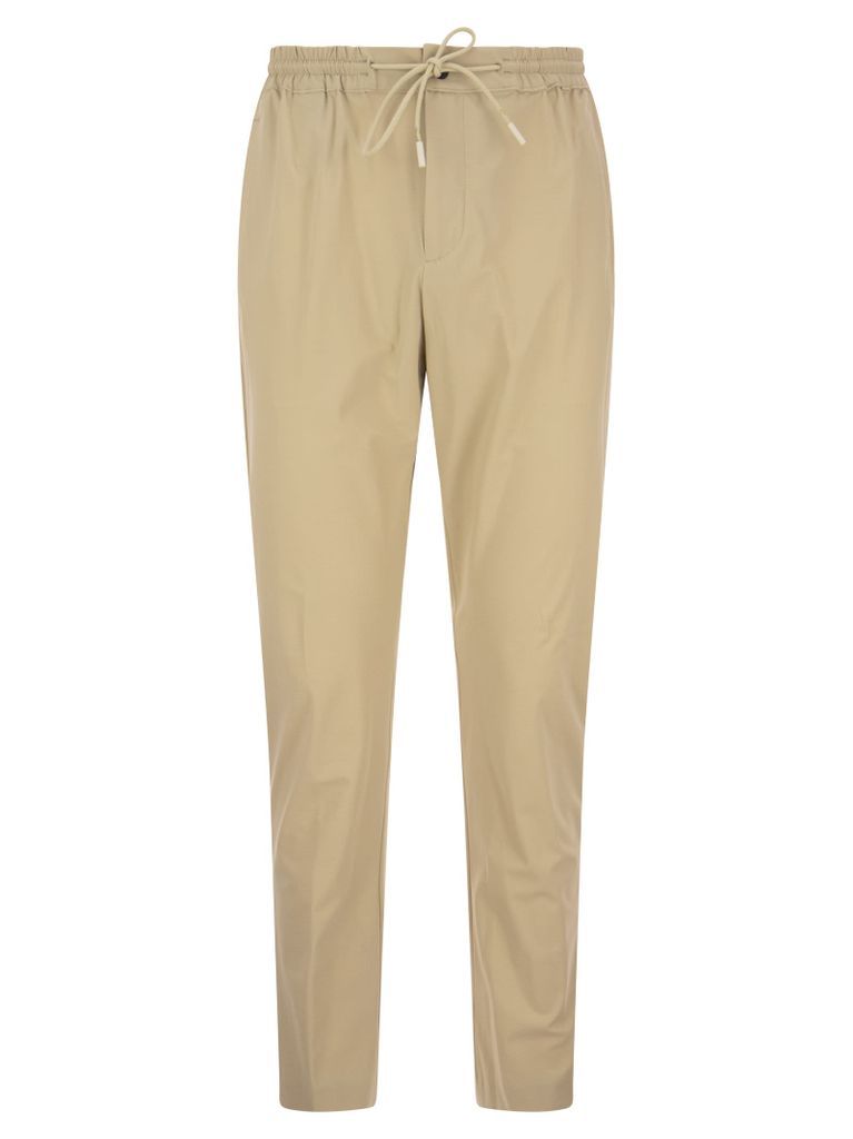 Omega Trousers In Technical Fabric