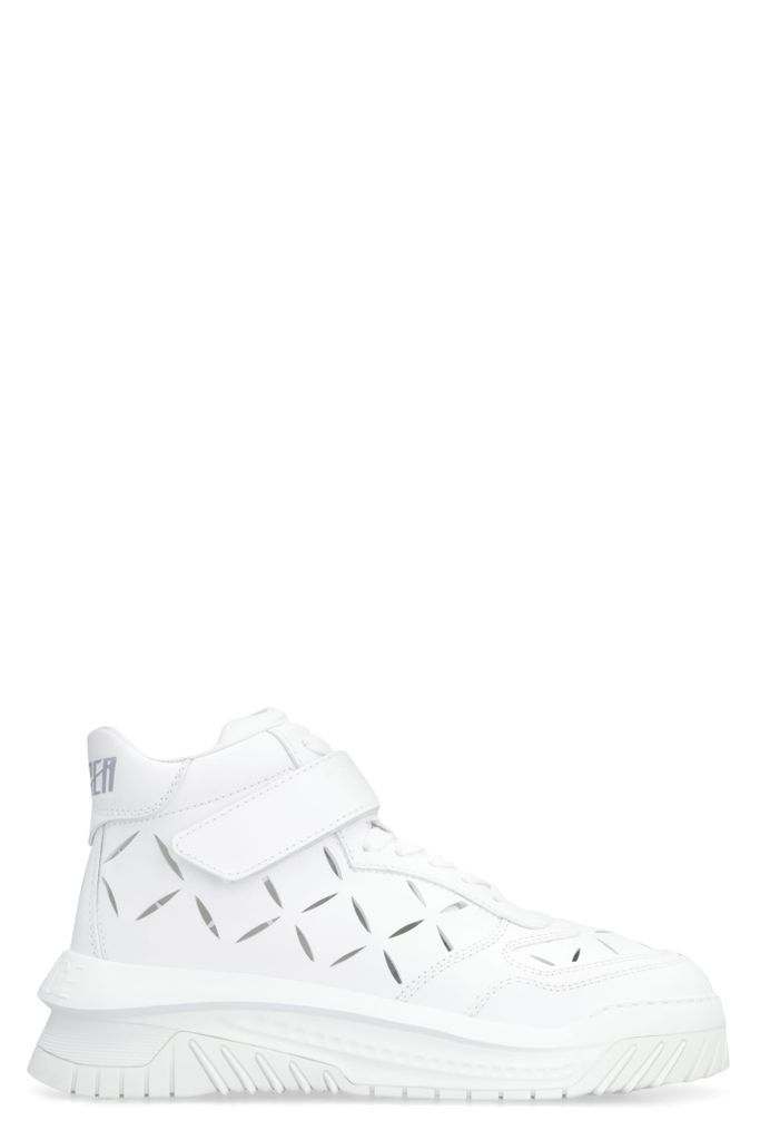 Odissea Leather High-Top Sneakers