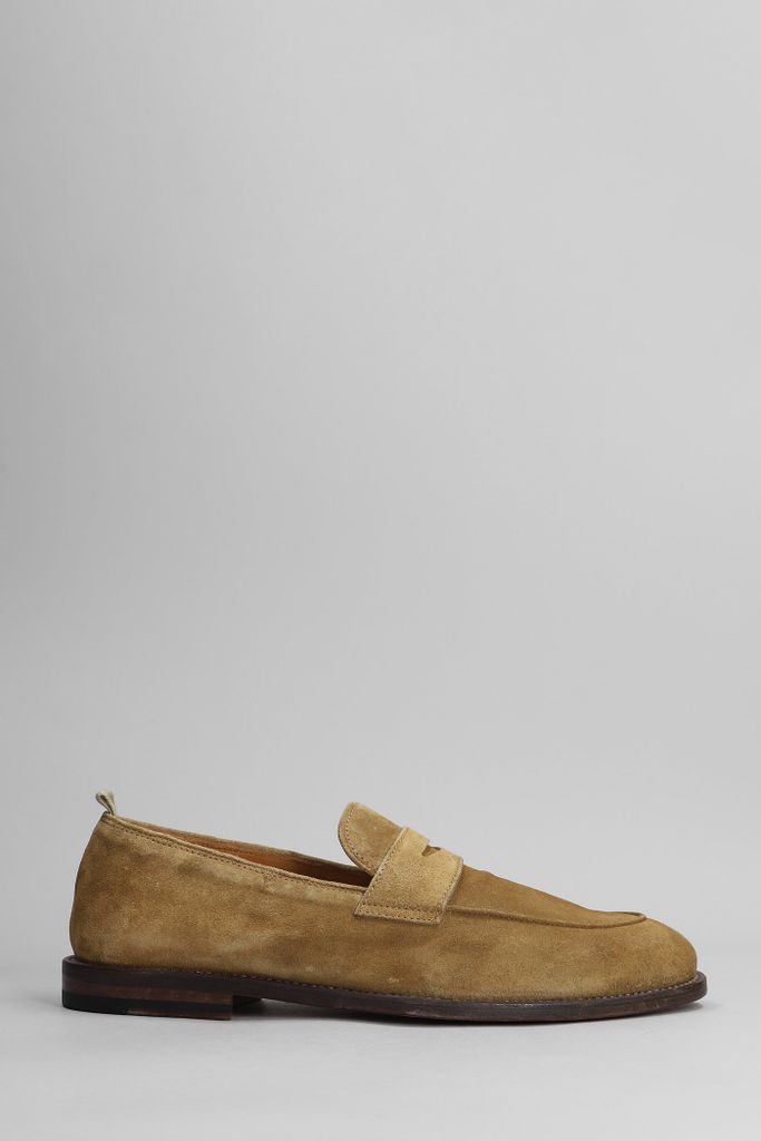 Opera Loafers In Leather Color Suede
