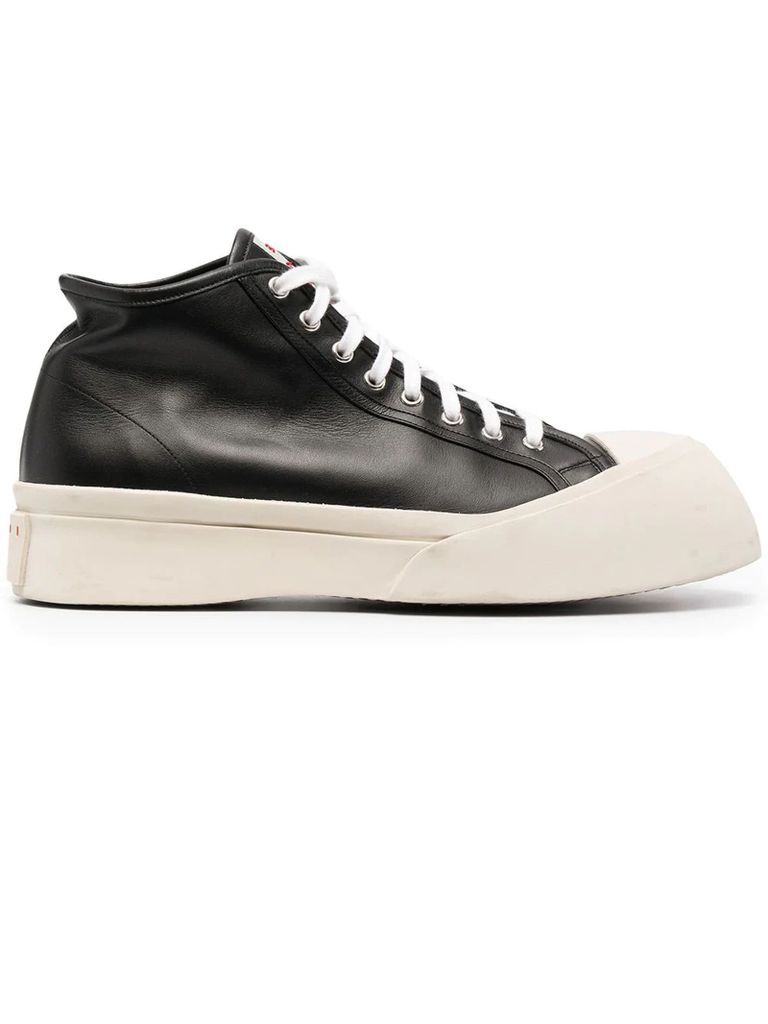 Pablo High-Top Lace-Up Sneaker