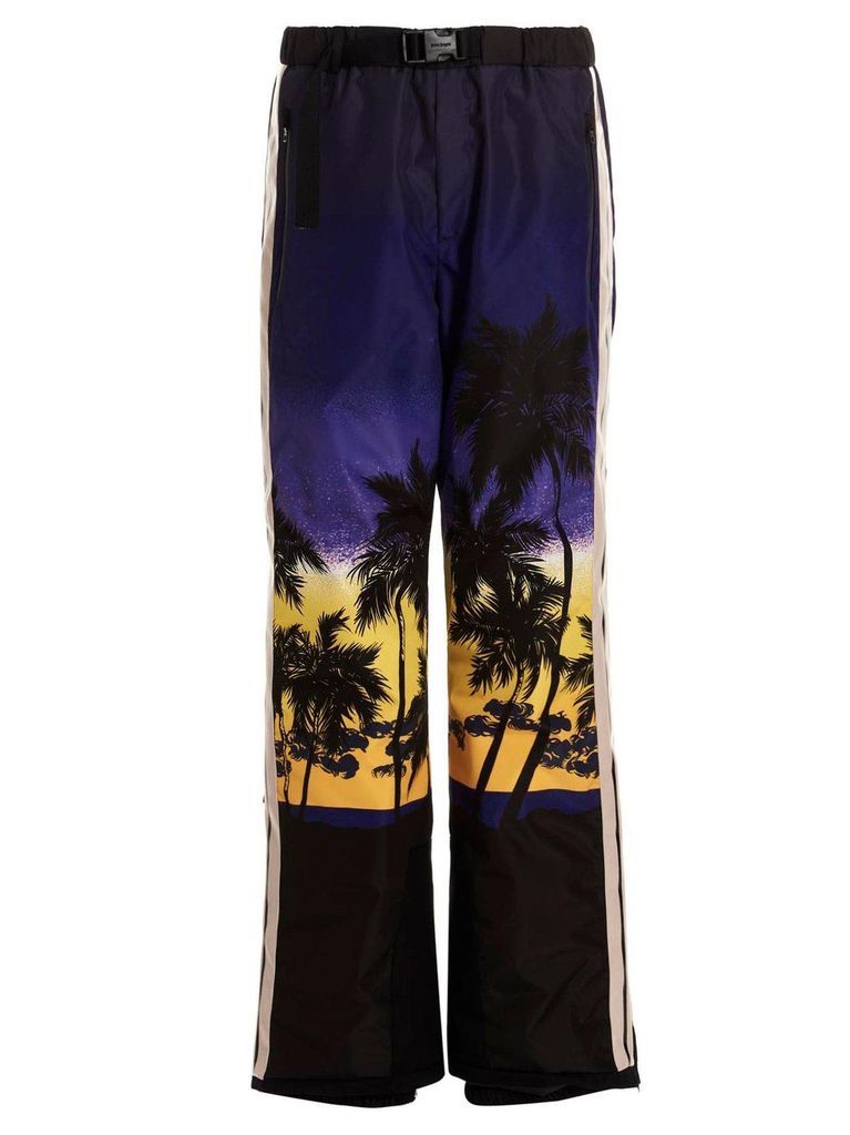 Palm Sunset Elasticated Waistband Ski Pants