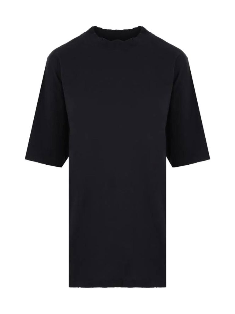 Oversized T-Shirt With Collar Logo