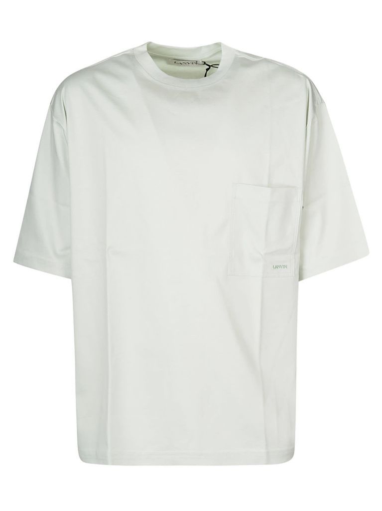 Patched Pocket Plain T-Shirt