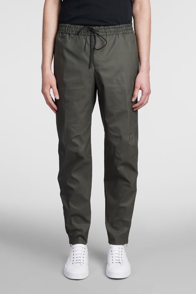 Pants In Green Cotton
