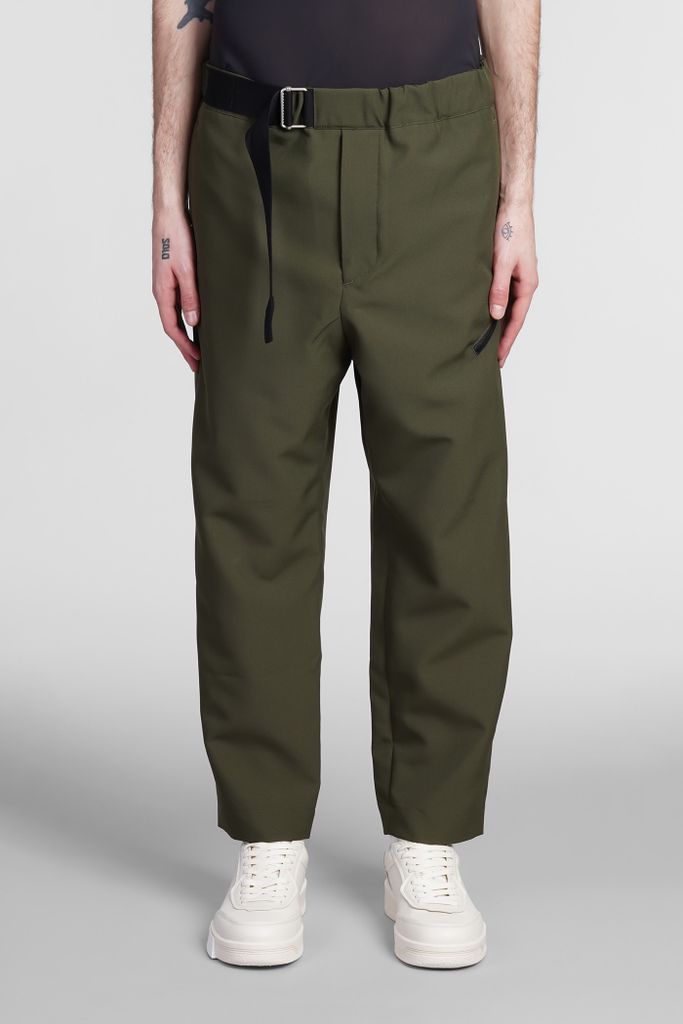 Pants In Green Polyester