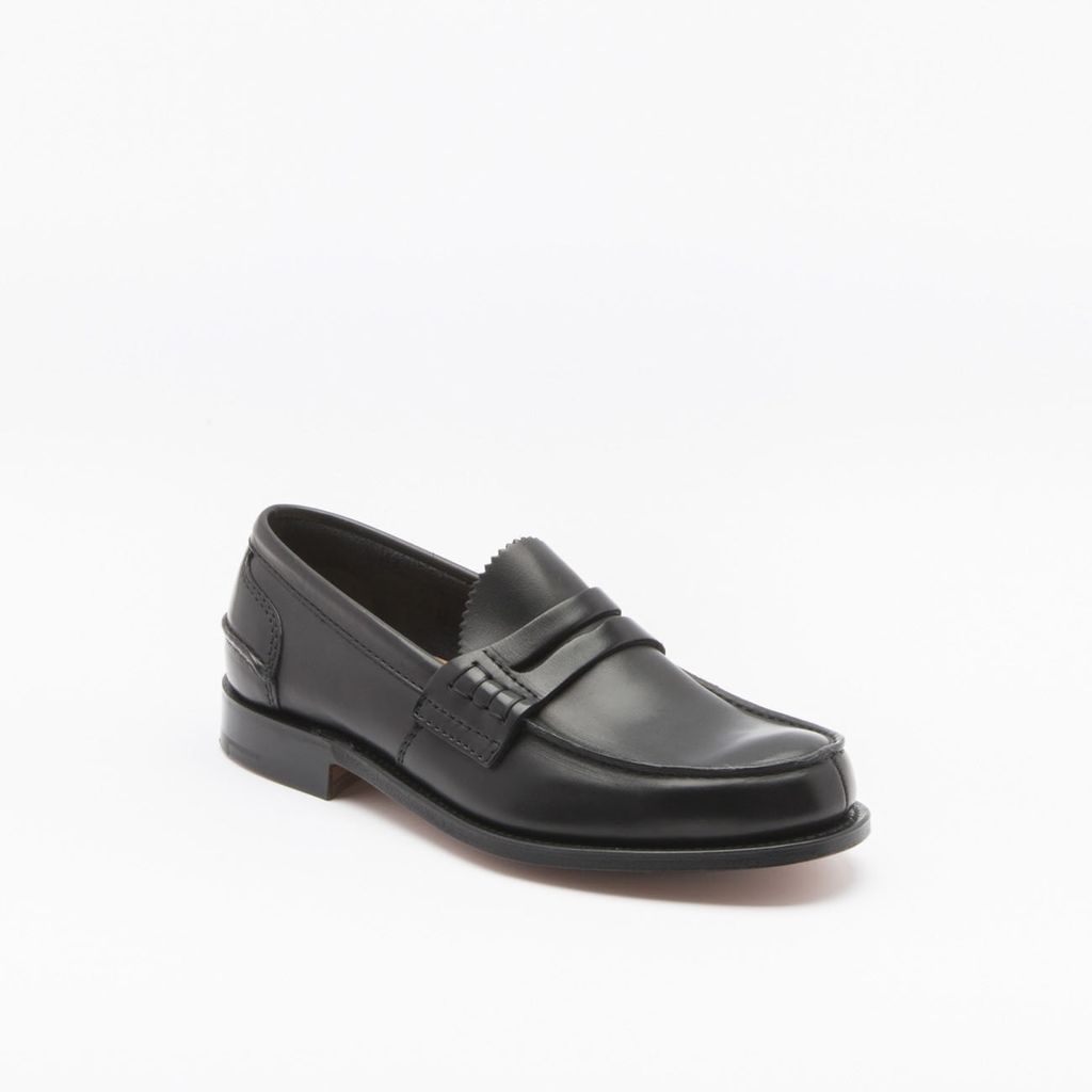 Pembrey Black Prestige Calf Unlined Penny Loafer