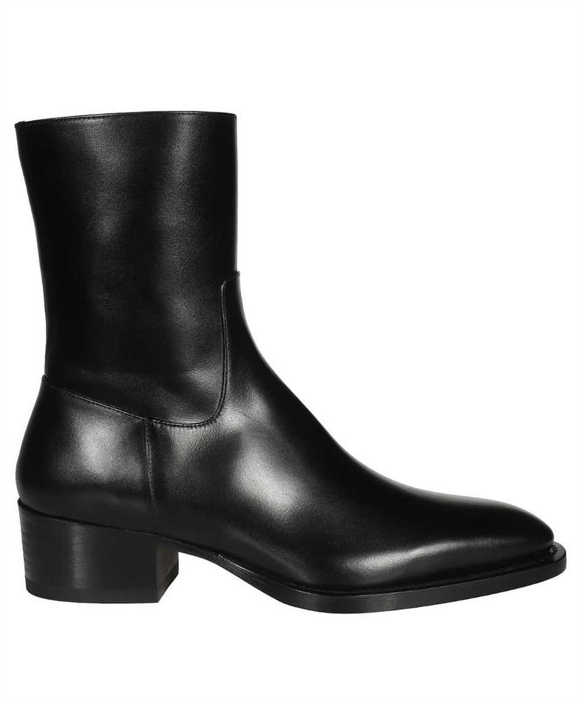 Pierre Leather Ankle Boots