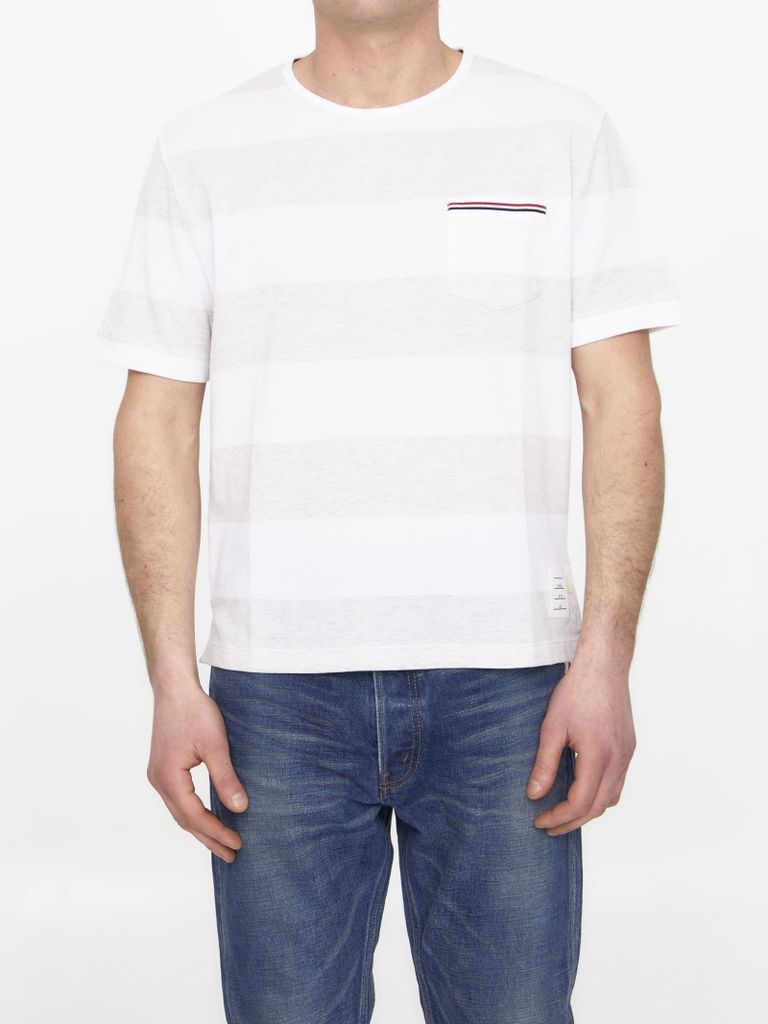 Piqué Cotton T-Shirt
