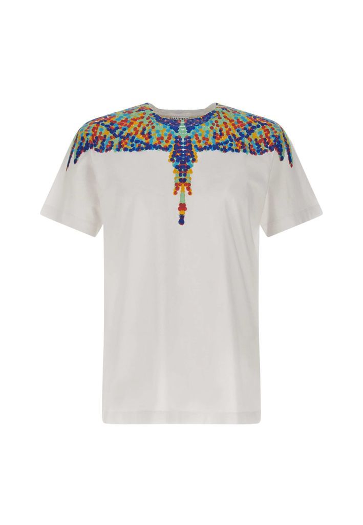 Pointilism Wings Cotton T-Shirt