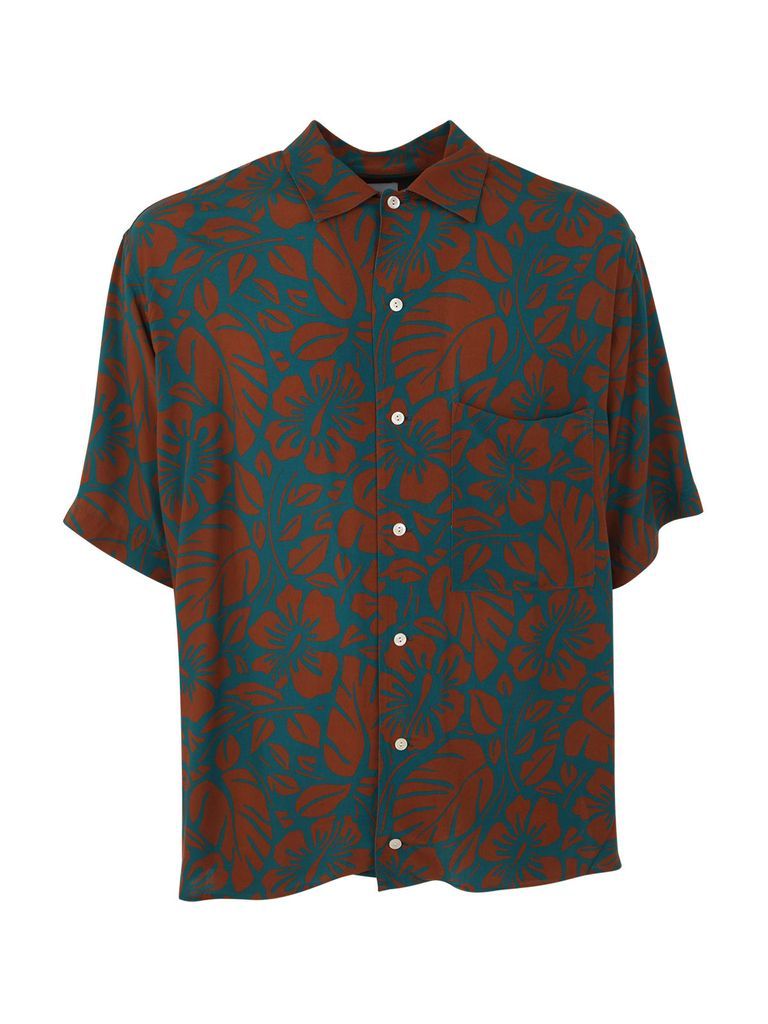 Printed Bowling Shirt