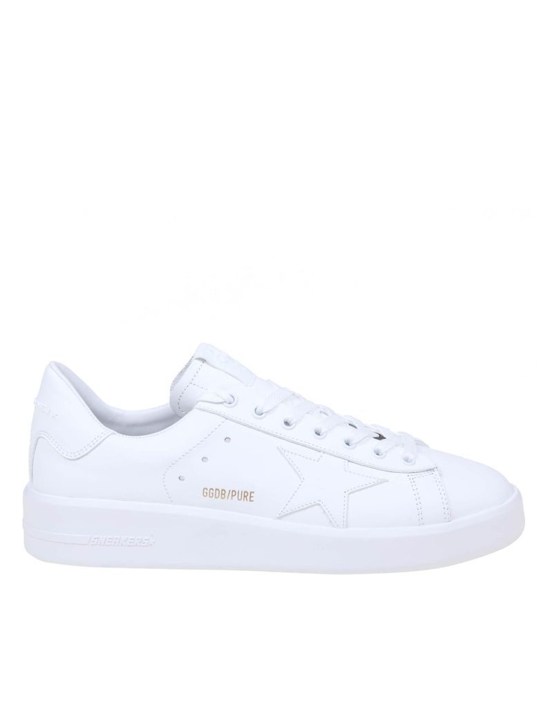 Pure Star Sneakers In White Leather