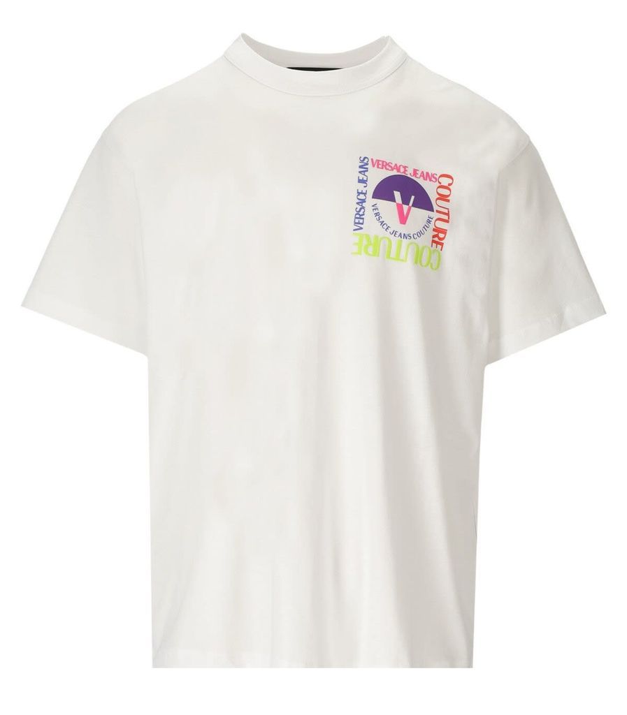 R Square V-Emblem White T-Shirt