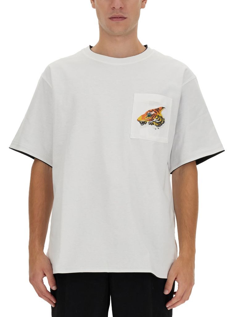 Reversible T-Shirt With Logo Print