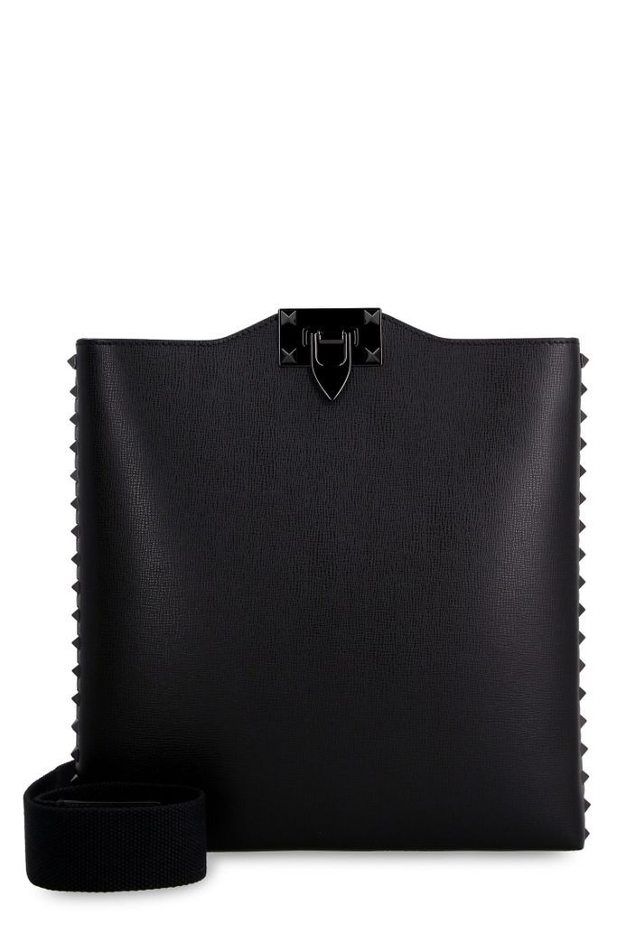 Rockstud Alcove Leather Crossbody Bag