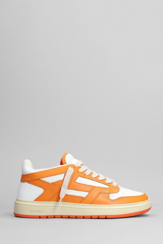 Reptor Low Sneakers In White Leather