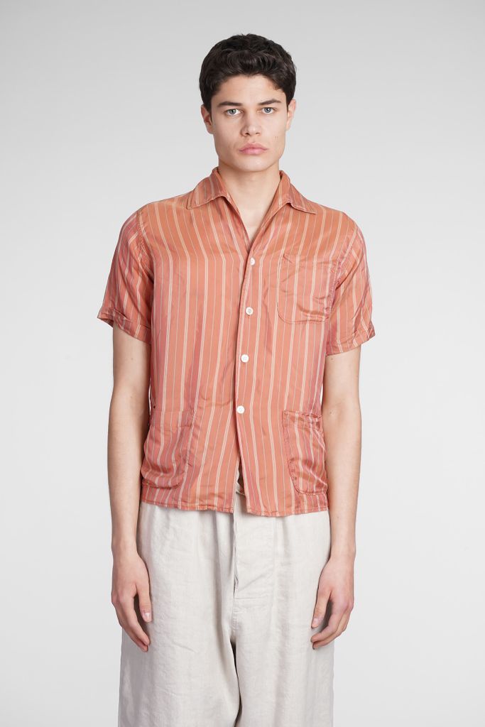 Shirt In Orange Polyamide Polyester