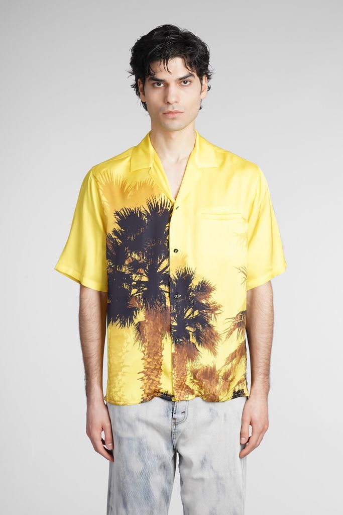 Shirt In Yellow Polyester