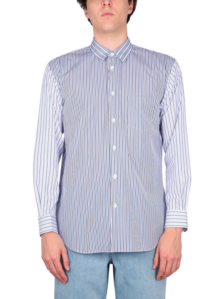 Shirt With Striped Pattern