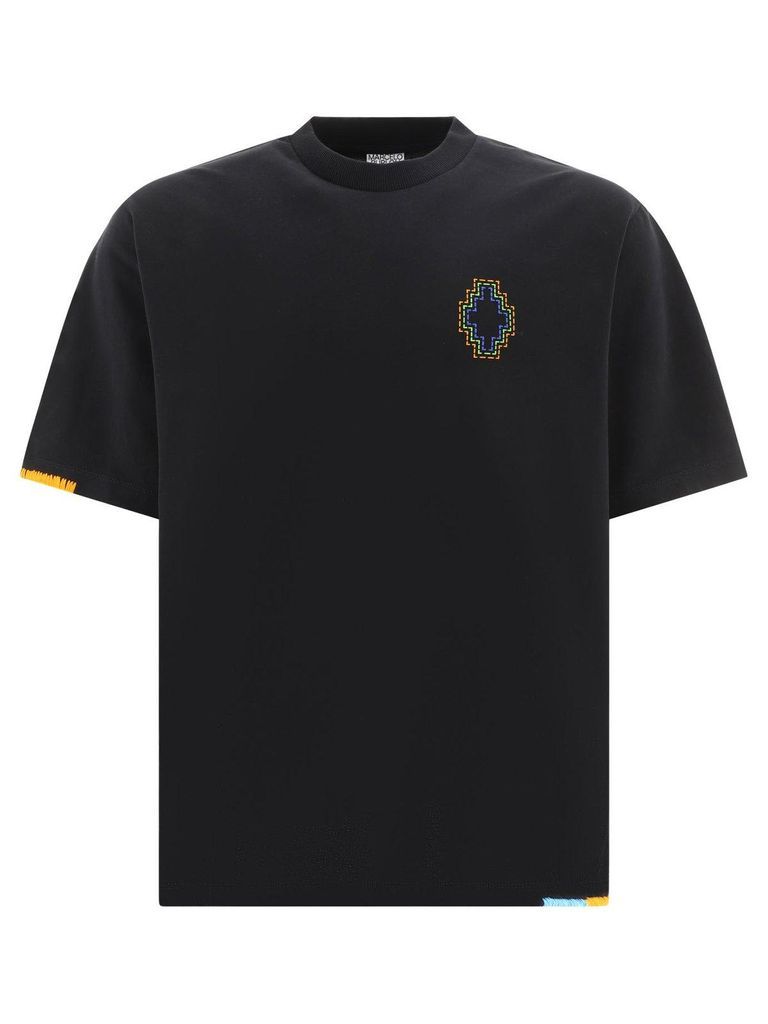 Short-Sleeved Logo-Patch T-Shirt