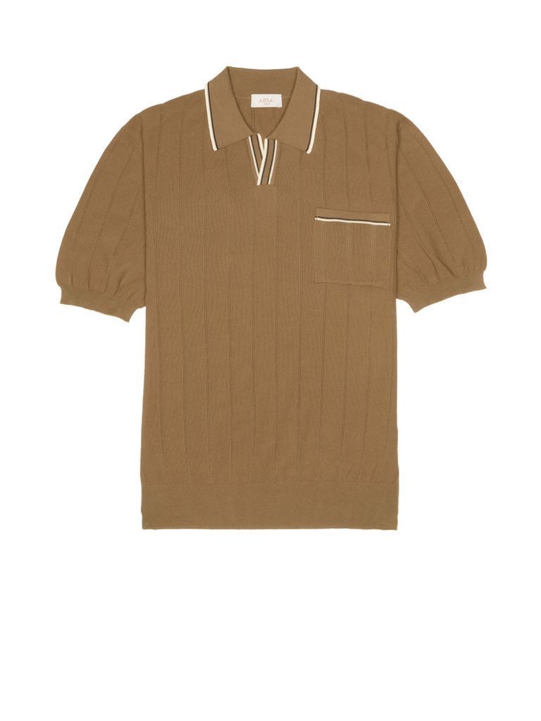 Short-Sleeved Polo Shirt In Cotton