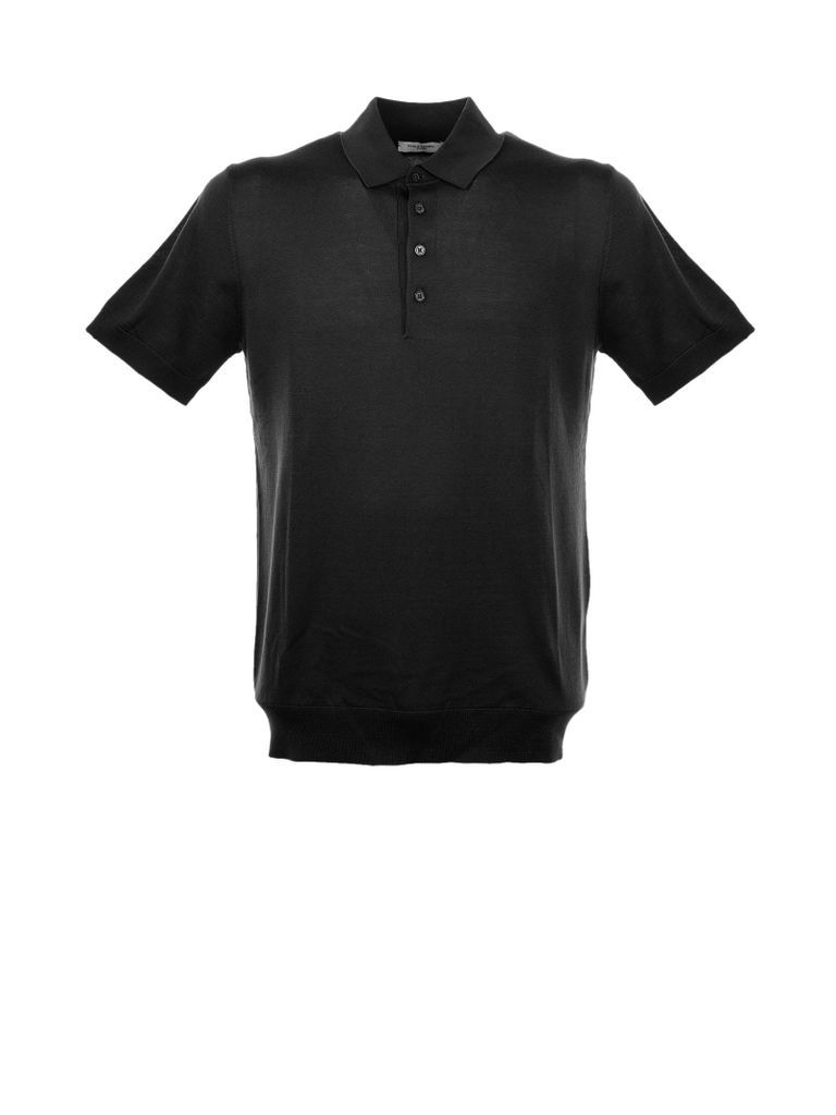 Short-Sleeved Polo Shirt In Jersey