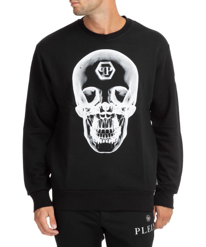 Skull Cotton Sweatshirt